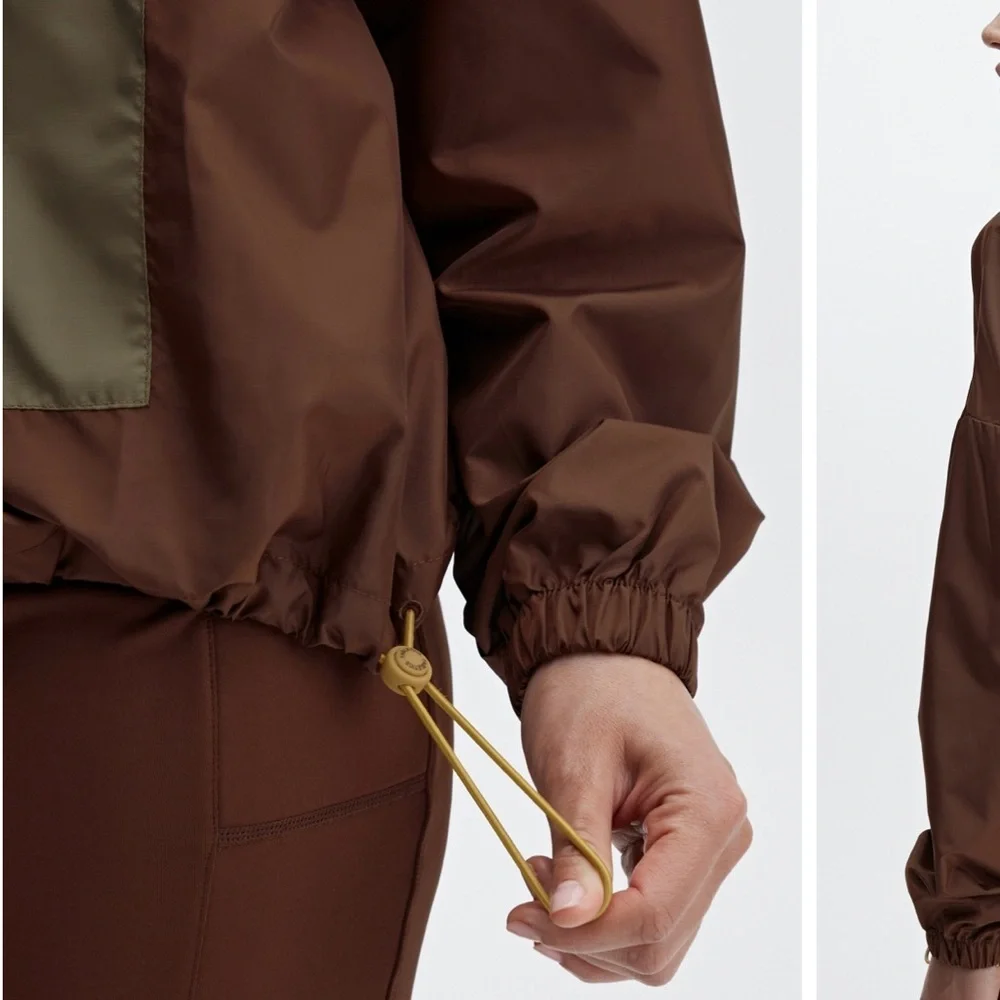 Fabletics || NWT Shawn Cropped Half-Zip Jacket (S) - Picture 7 of 9